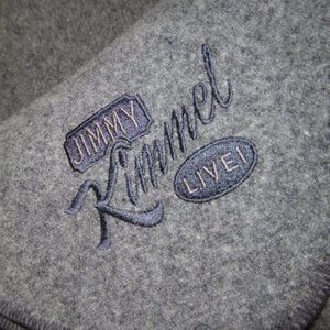 FARIBAULT Woolen Mills JIMMY KIMMEL blanket SWAG twin NWT monogram